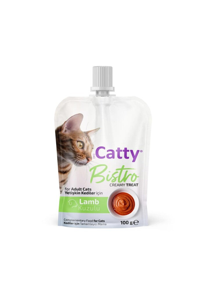 Catty Bistro Kuzulu Yetişkin Kedi Krema Ödülü 100 GR | SRC: Barcode: 8680542872482